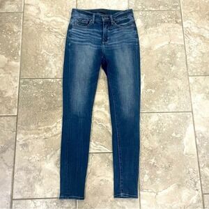 BKE Buckle Black Fit No 75 High Rise Ankle Skinny Jean sz 25